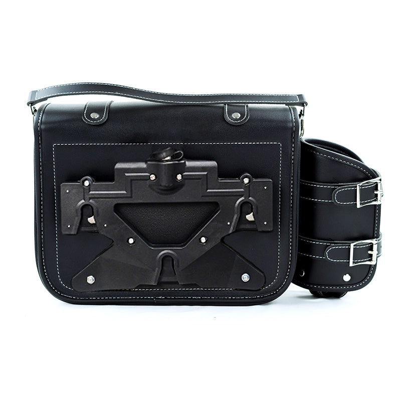 VESB00A1 Anti-theft Quick-release Retro Saddlebags with Supports for Honda Rebel 300 500 CMX