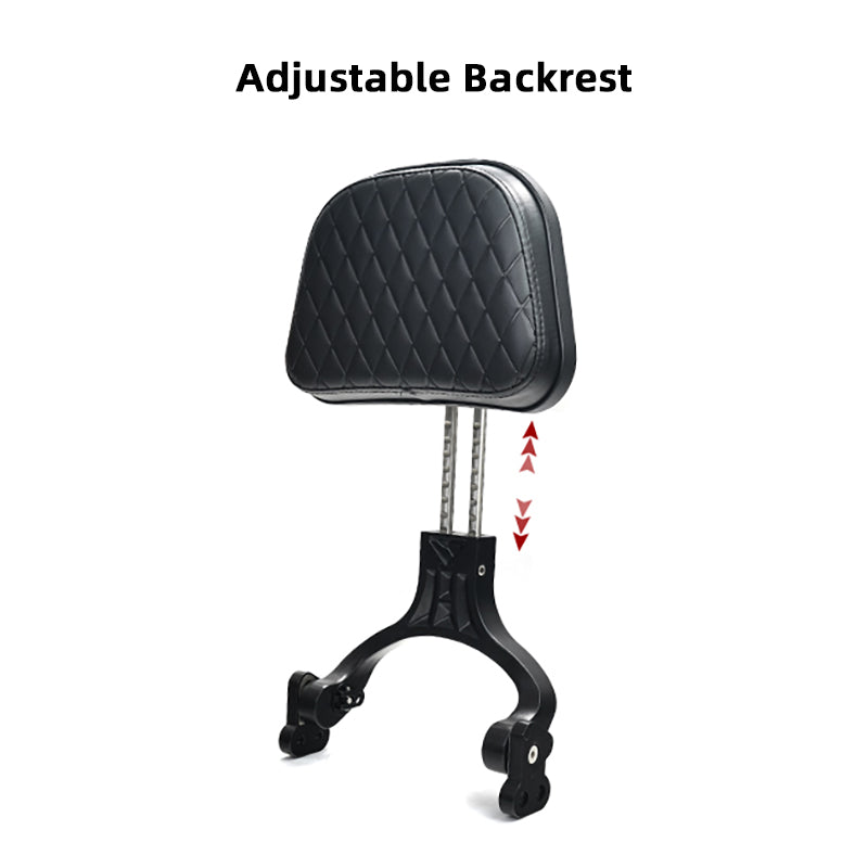 VEFKB01B Foldable Backrest Sissy Bar for Honda Rebel CMX 300 500