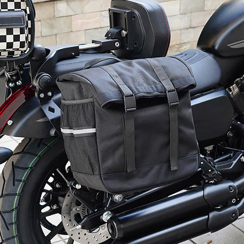VESB00F1 Anti-theft Quick-release Waterproof Saddlebags with Supports for Honda Rebel CMX 300 500