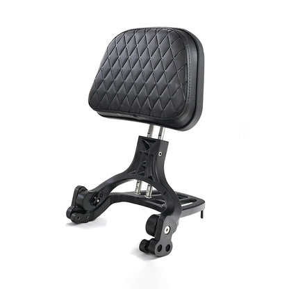 VEFKB03B Foldable Backrest Sissy Bar with Luggage Rack for Honda Rebel CMX 300 500